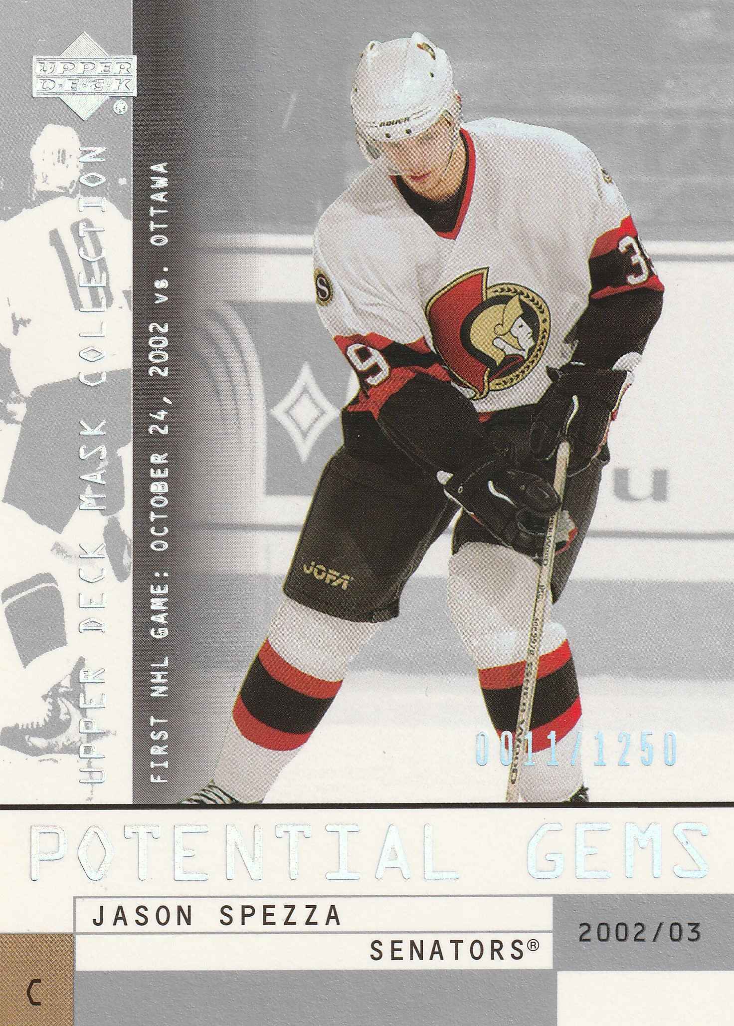 Hockey card Jason Spezza