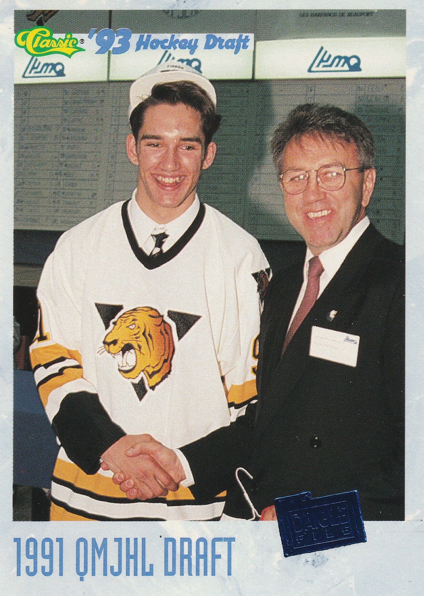 Hockey card Alexandre Daigle
