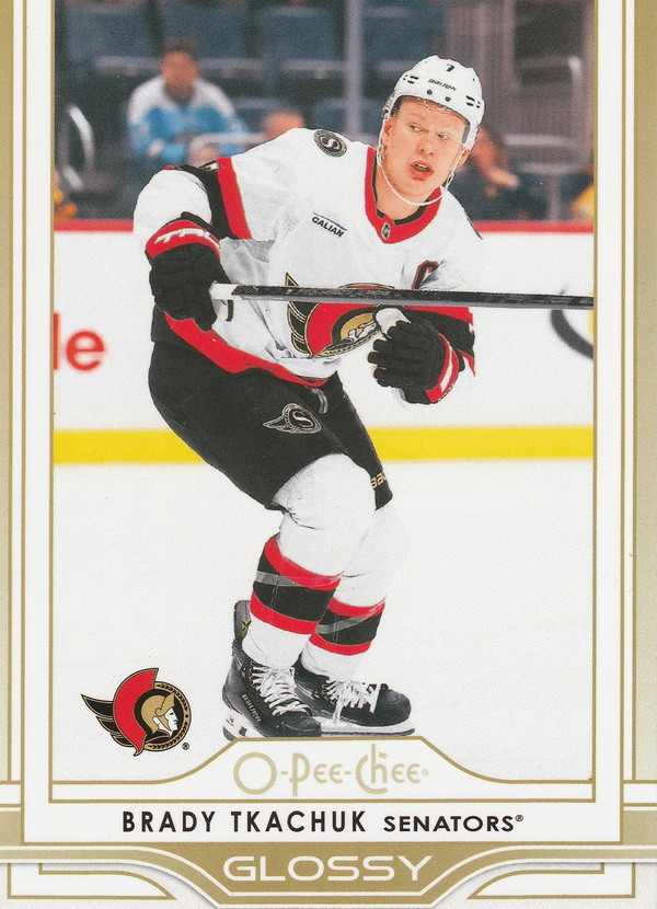 Hockey card Brady Tkachuk