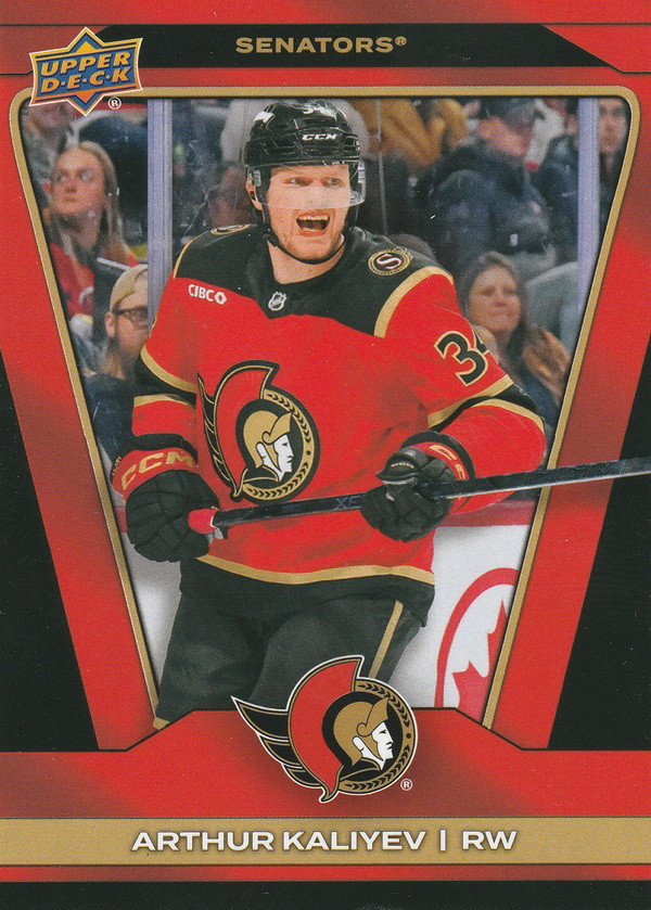 Hockey card Arthur Kaliyev