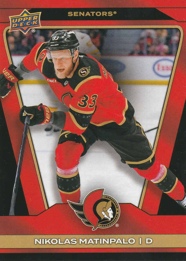 Hockey card Nikolas Matinpalo