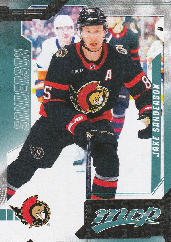 Hockey card Jake Sanderson