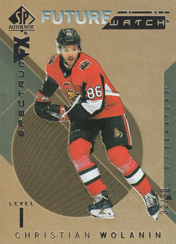 Hockey card Christian Wolanin