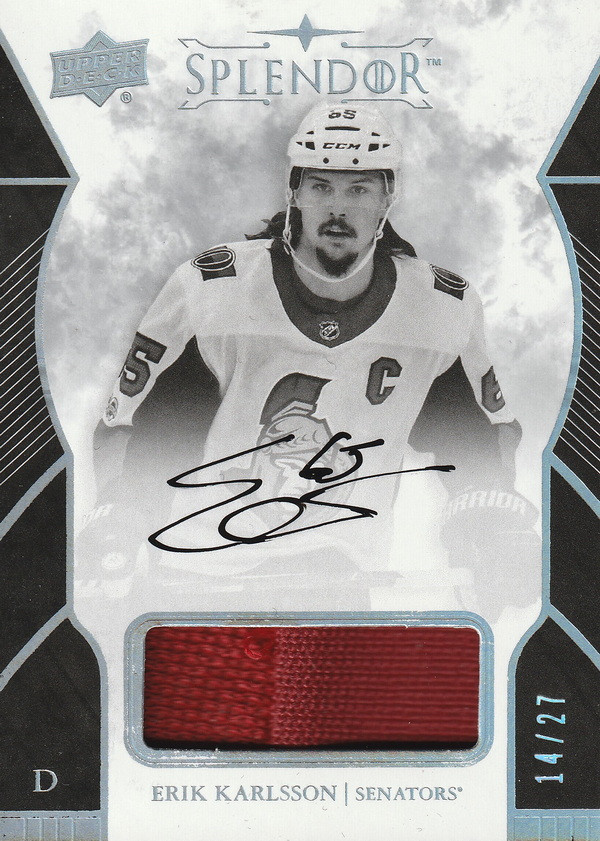 Hockey card Erik Karlsson