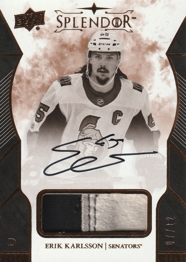Hockey card Erik Karlsson