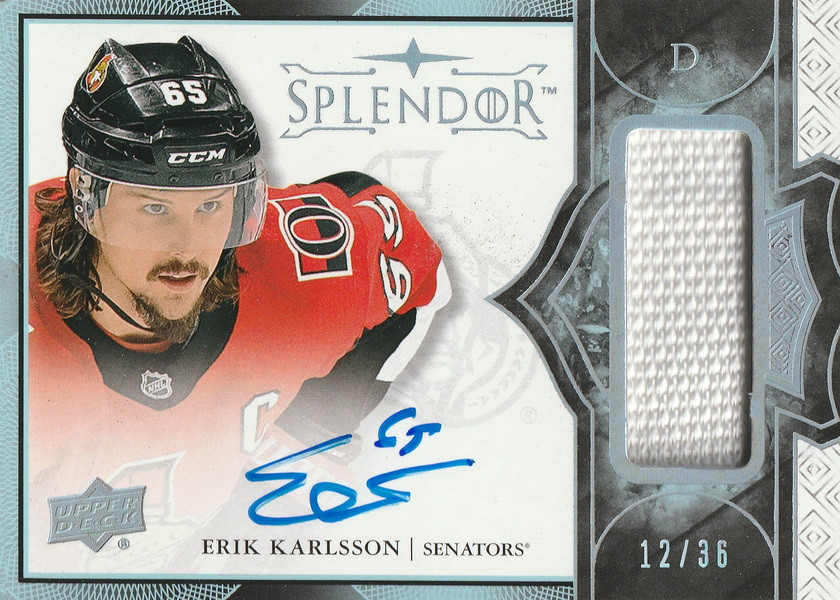Hockey card Erik Karlsson