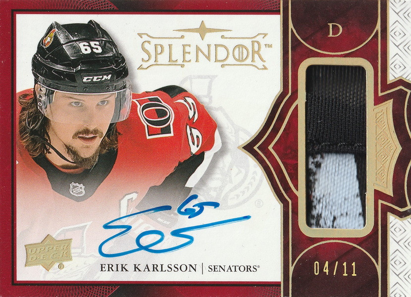 Hockey card Erik Karlsson
