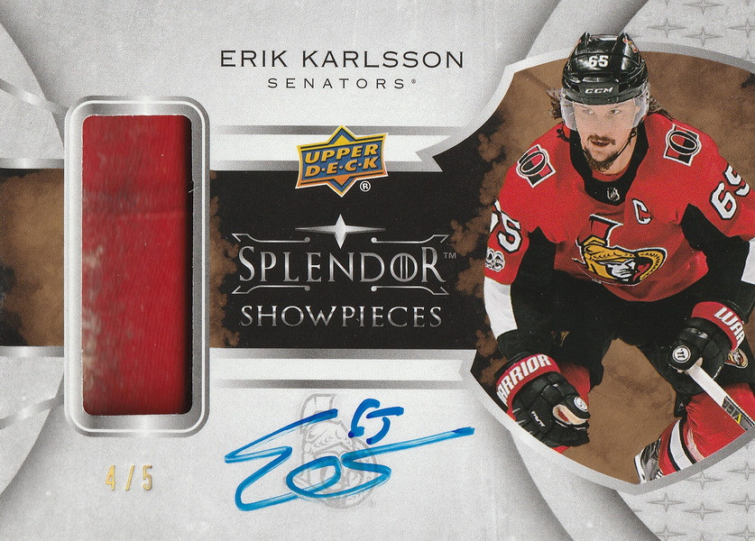 Hockey card Erik Karlsson
