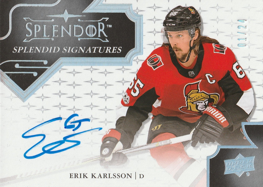 Hockey card Erik Karlsson