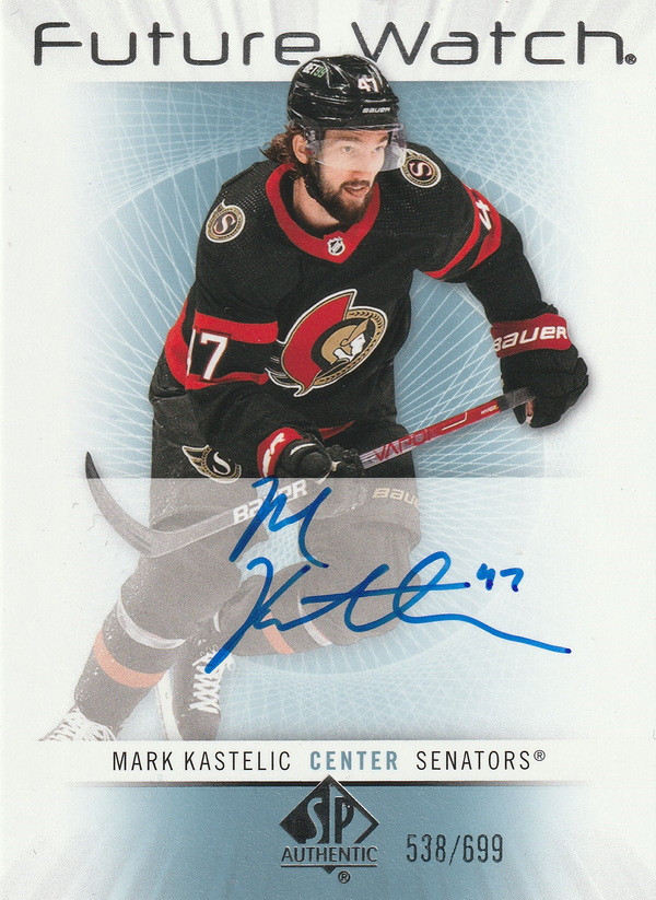 Hockey card Mark Kastelic