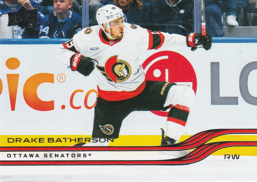 Hockey card Drake Batherson