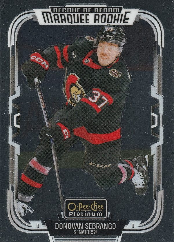 Hockey card Donovan Sebrango