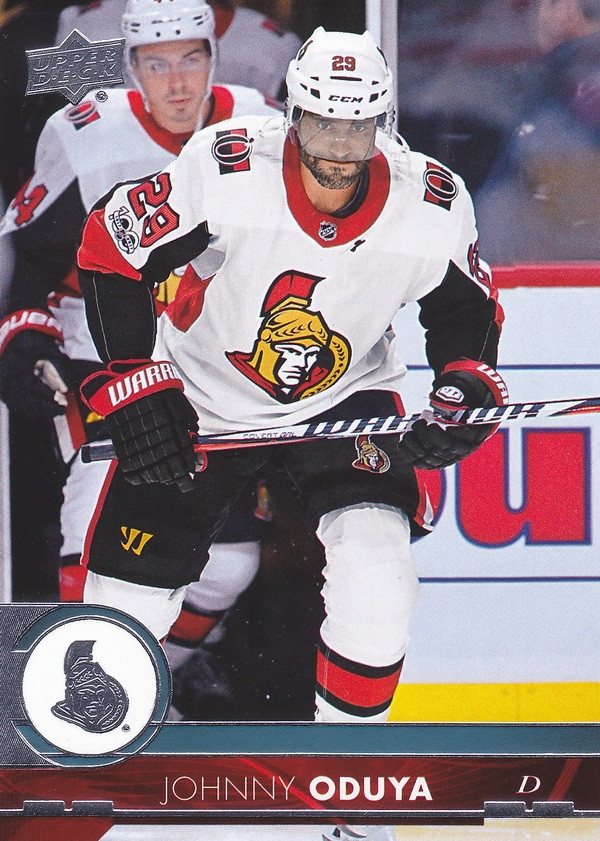 Hockey card Johnny Oduya