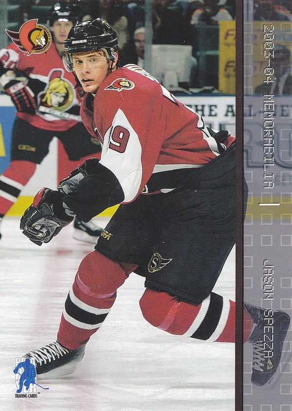 Hockey card Jason Spezza