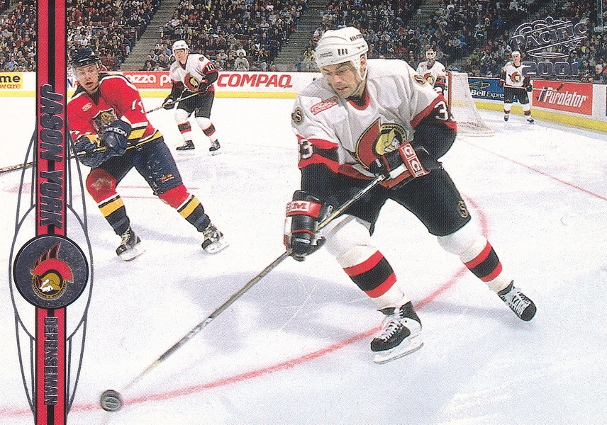 Hockey card Jason York