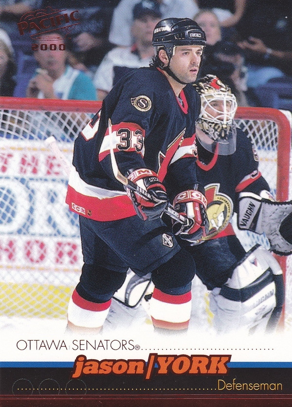 Hockey card Jason York