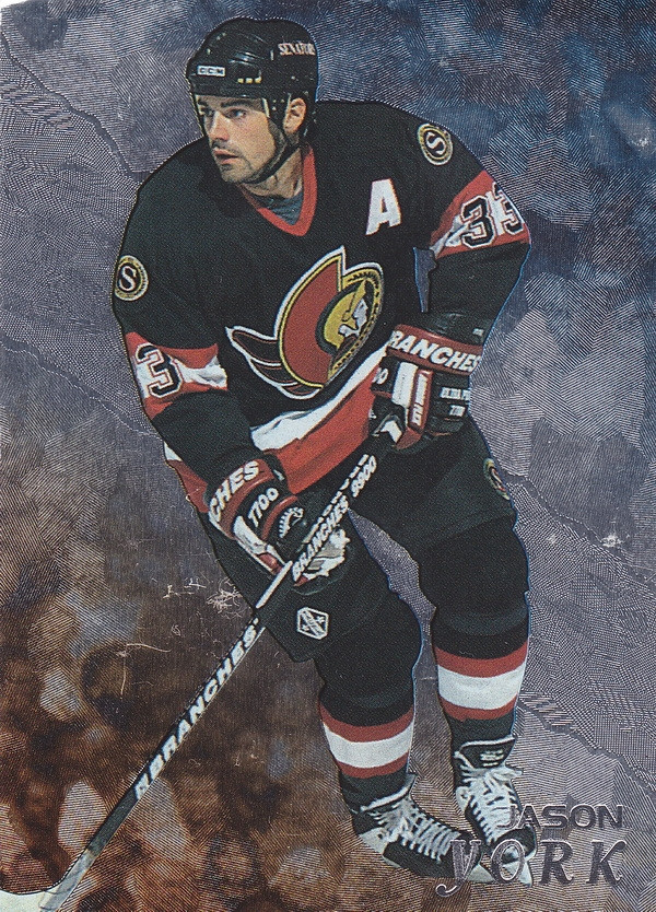 Hockey card Jason York