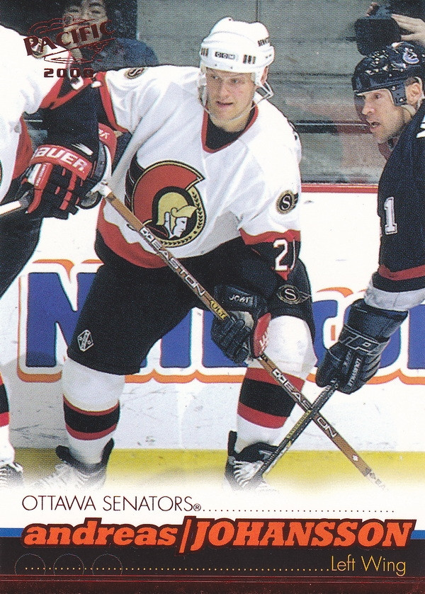 Hockey card Andreas Johansson