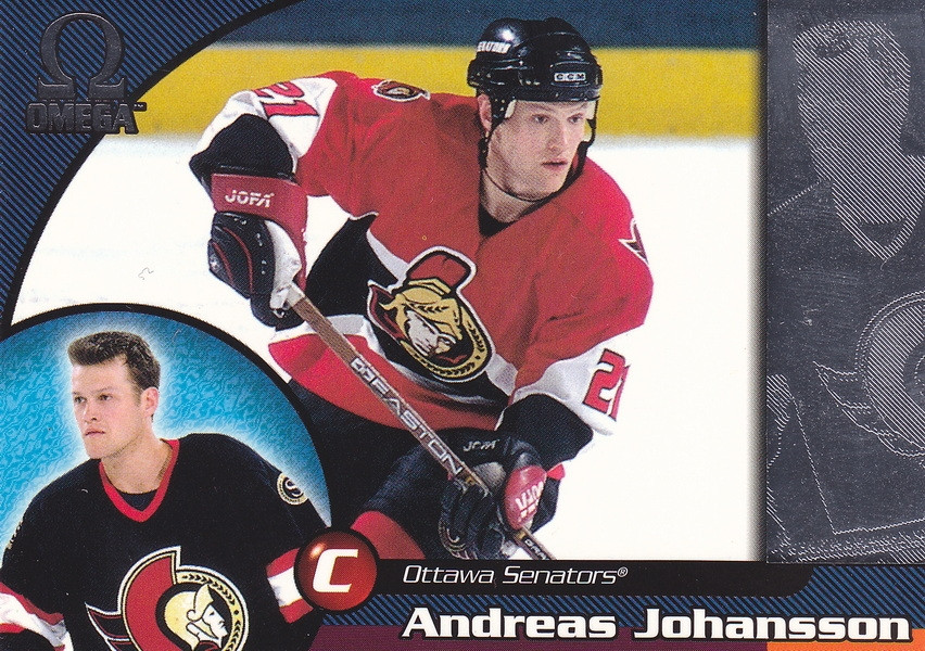 Hockey card Andreas Johansson