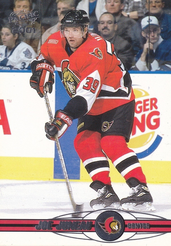 Hockey card Joe Juneau