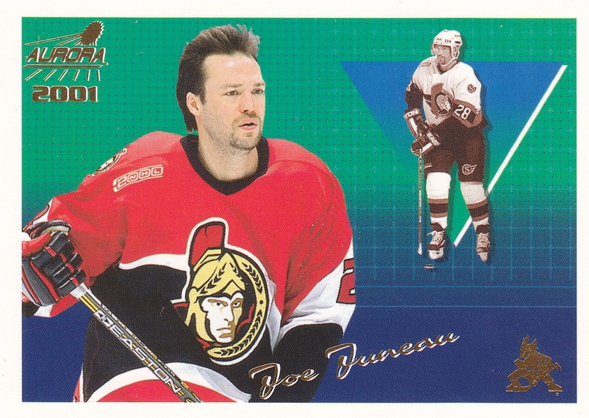 Hockey card Joe Juneau