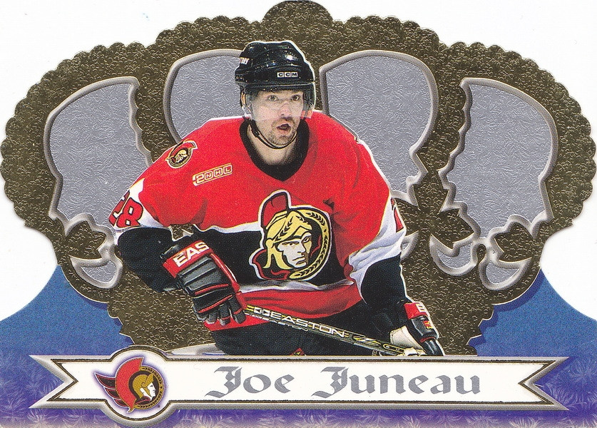 Hockey card Joe Juneau