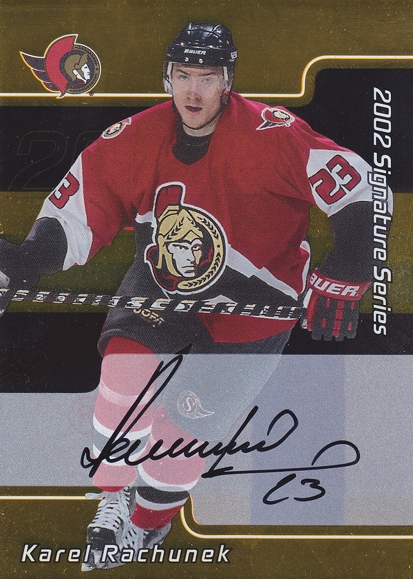 Hockey card Karel Rachunek