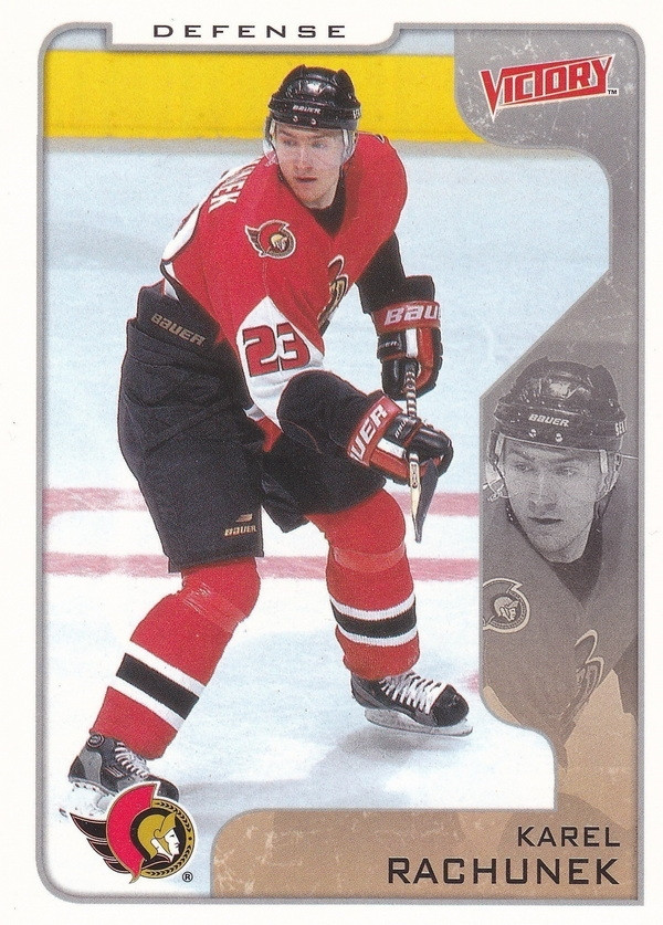 Hockey card Karel Rachunek