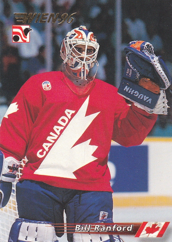 Hockey card Bill Ranford