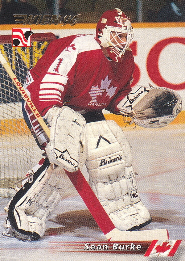 Hockey card Sean Burke