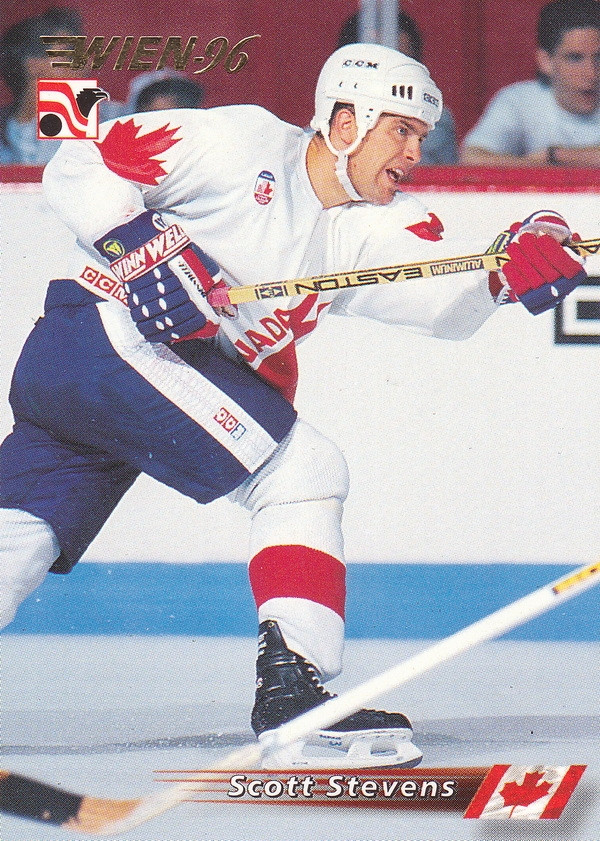 Hockey card Scott Stevens