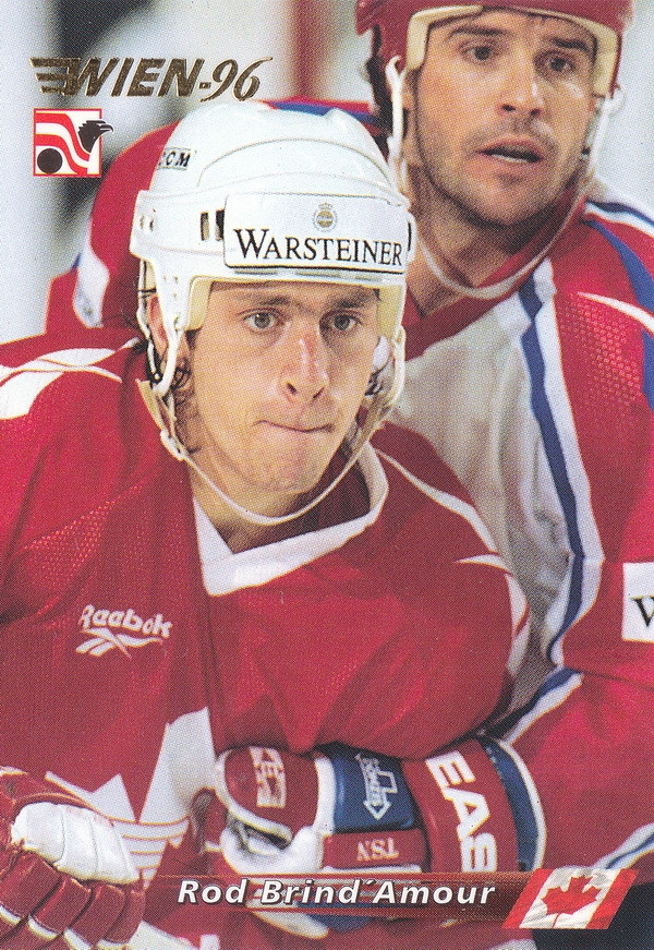 Hockey card Rob Brind´Amour
