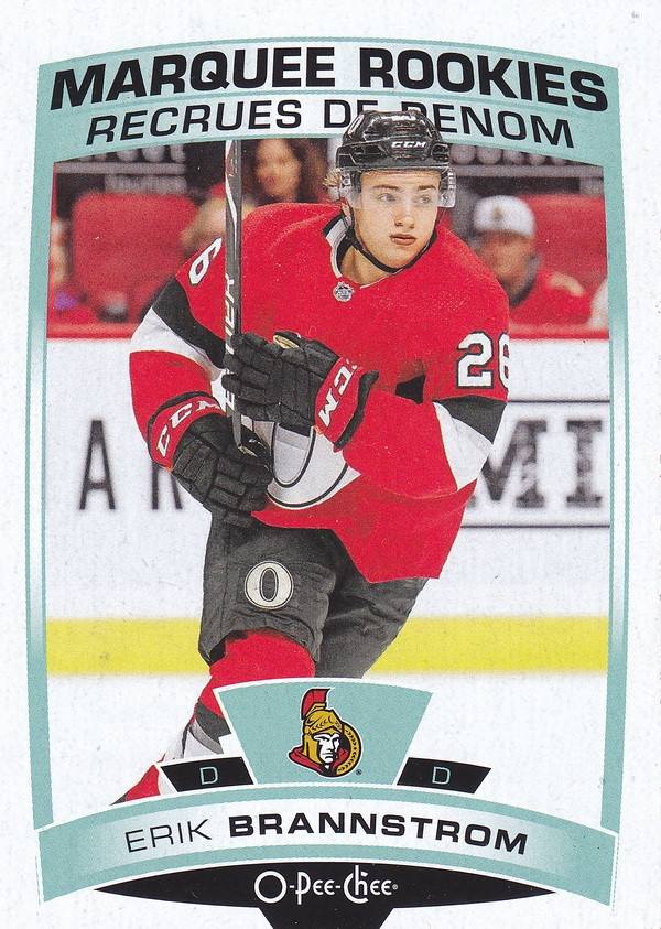 Hockey card Erik Brannstrom