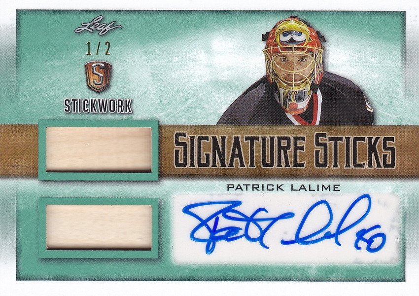 Hockey card Patrick Lalime