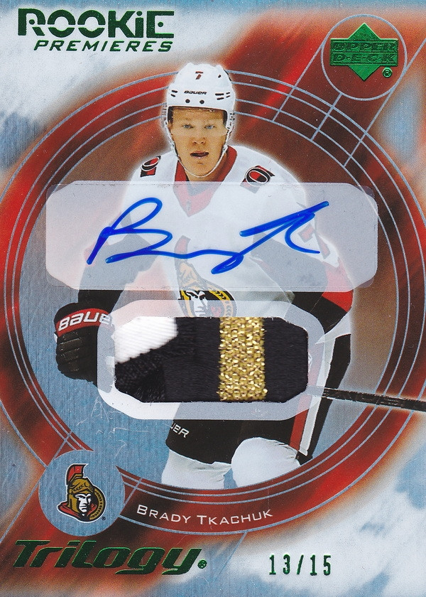 Hockey card Brady Tkachuk