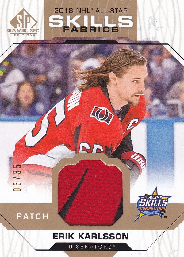 Hockey card Erik Karlsson