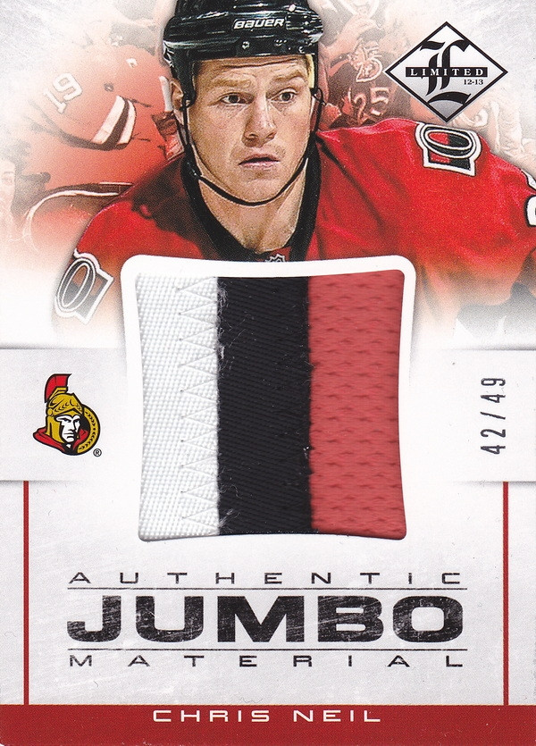 Hockey card Chris Neil