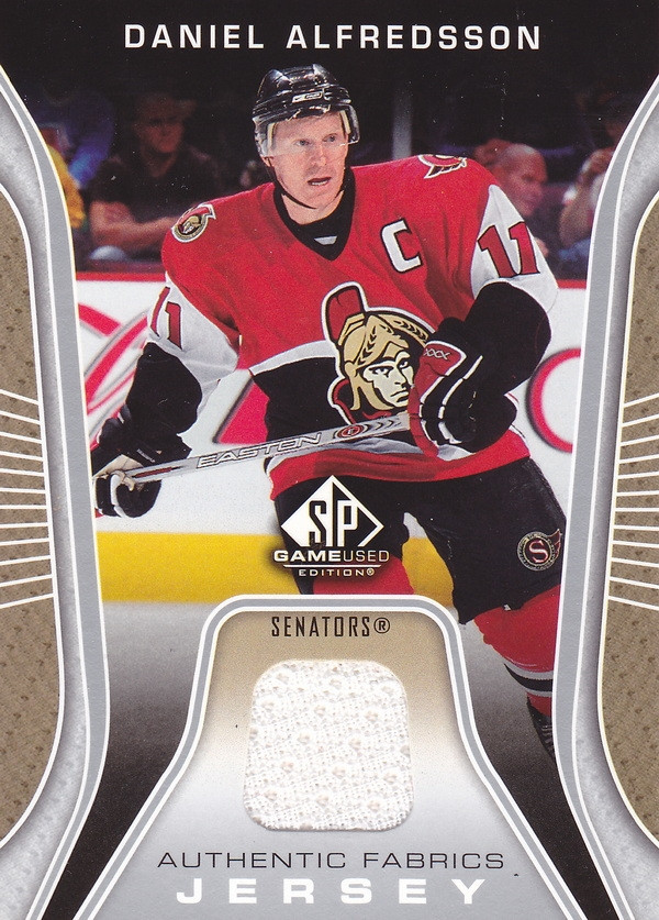 Hockey card Daniel Alfredsson