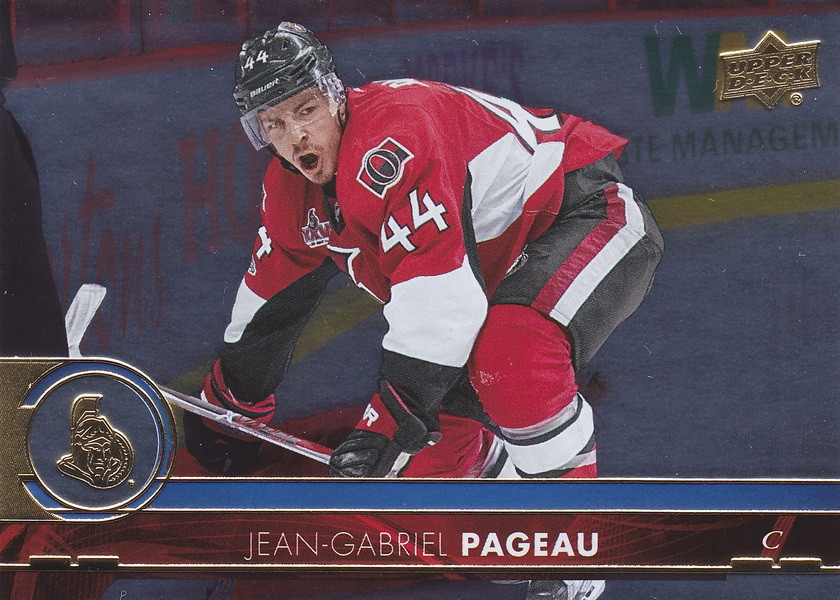 Hockey card Jean-Gabriel Pageau