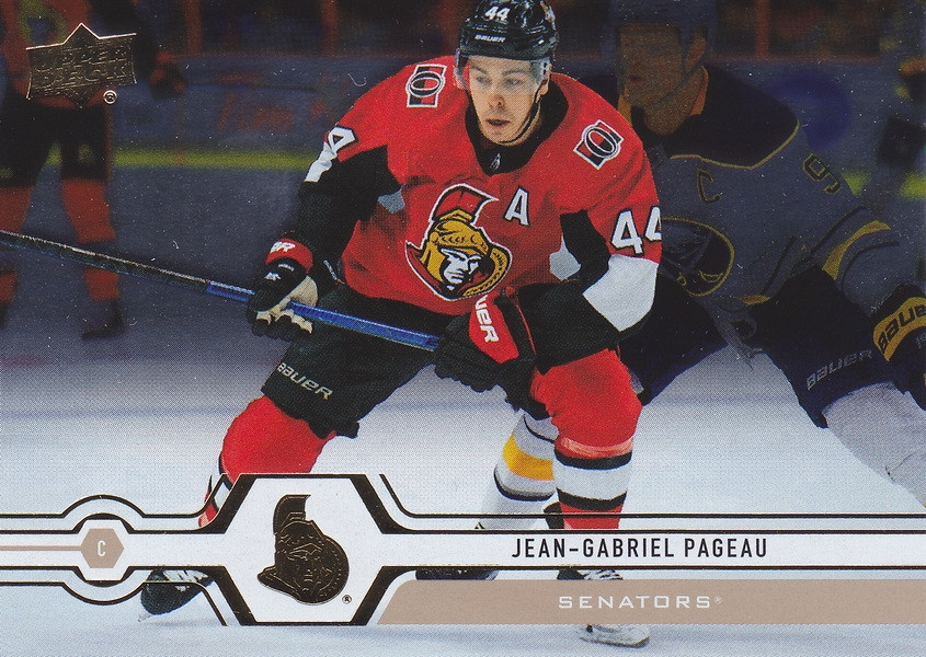 Hockey card Jean-Gabriel Pageau