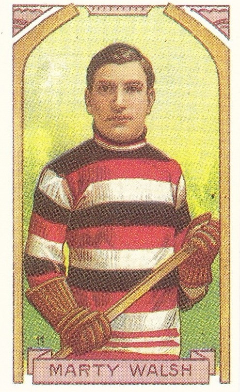 Hockey card Marty Walsh