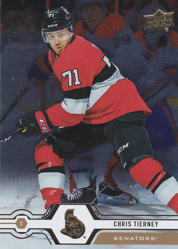 Hockey card Chris Tierney