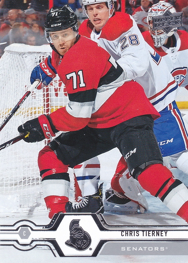 Hockey card Chris Tierney