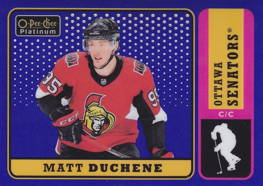 Hockey card Matt Duchene
