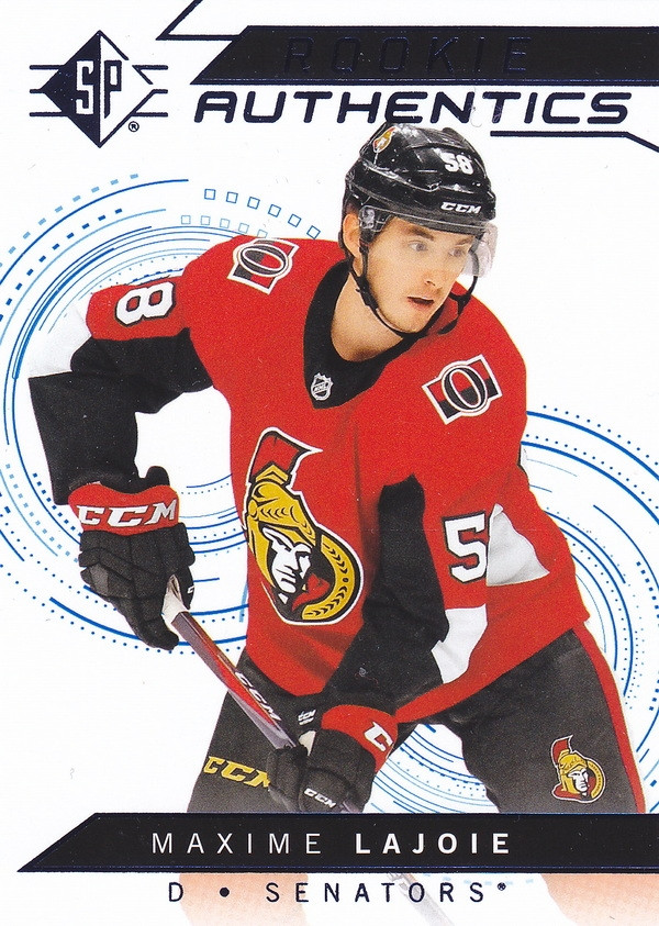 Hockey card Max Lajoie