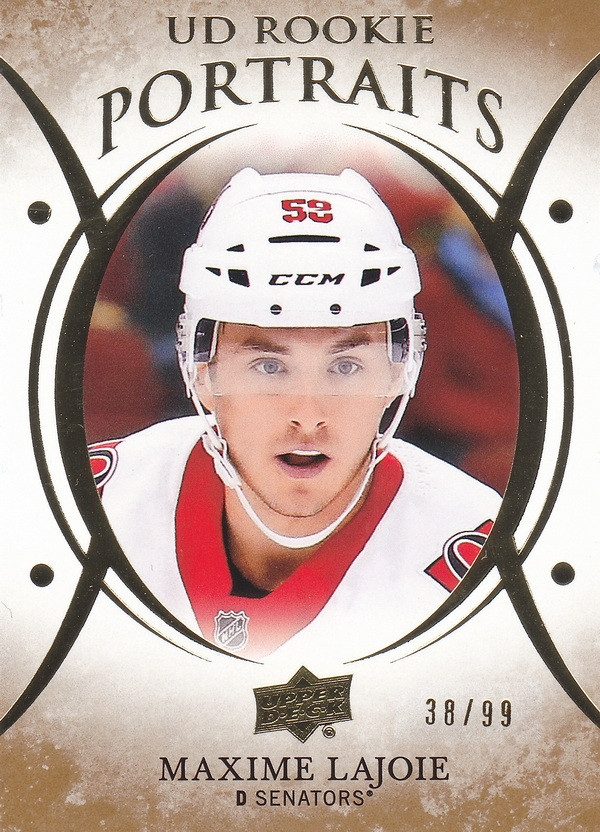 Hockey card Max Lajoie