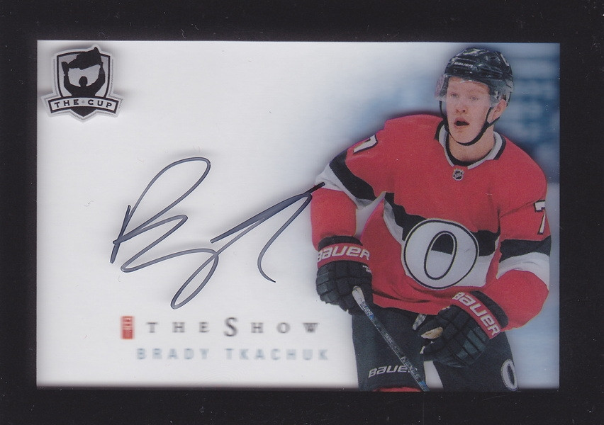 Hockey card Brady Tkachuk