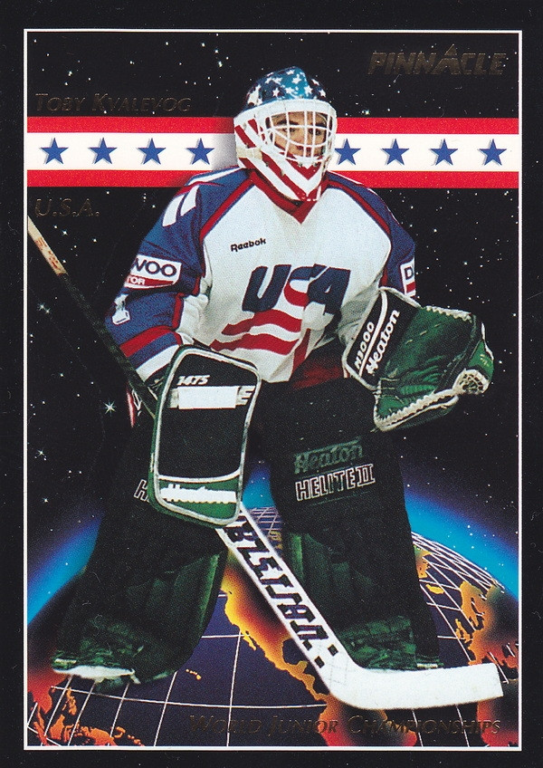 Hockey card Toby Kvalevog