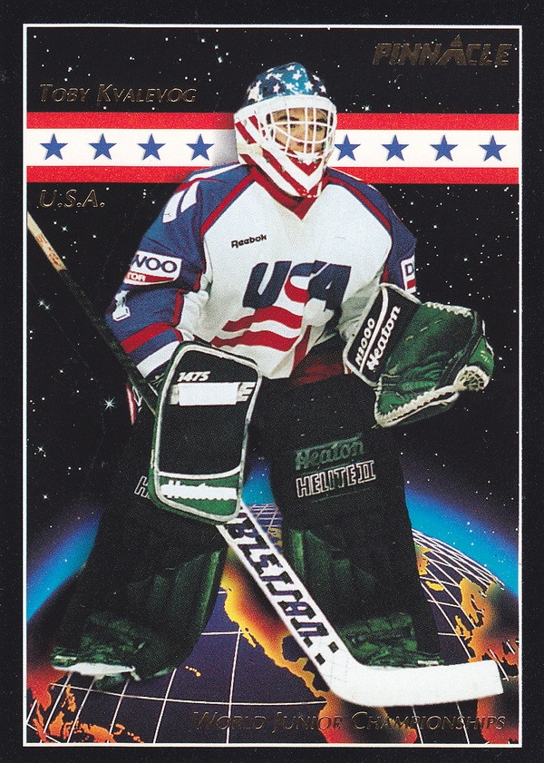 Hockey card Toby Kvalevog