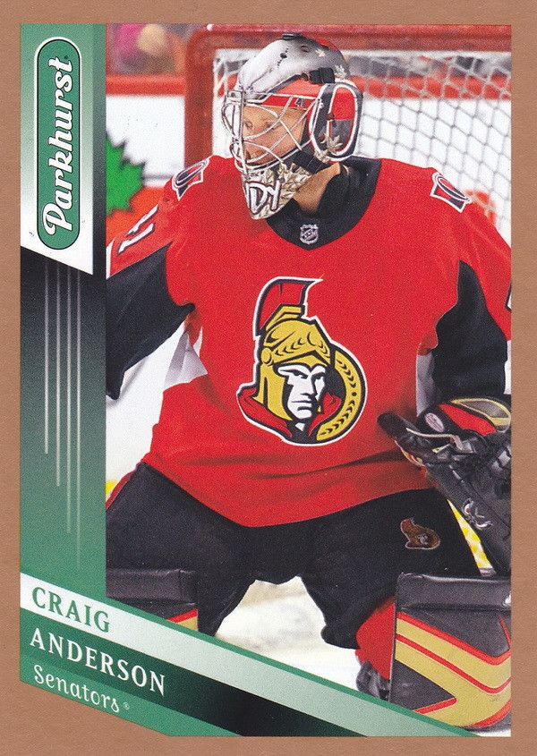 Hockey card Craig Anderson